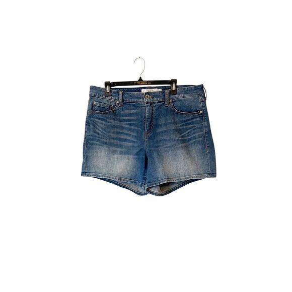 Torrid‎ Mid Rise 5 Pocket Denim Shorts Size 16 - Picture 1 of 5